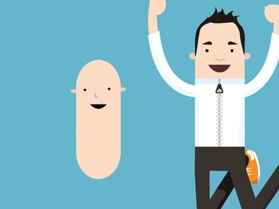 Dribbble - Sausage People by Matt Hamm #people