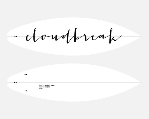 Week 27 2012 — Fiftytwo #calligraphy #type #surfboard #hand