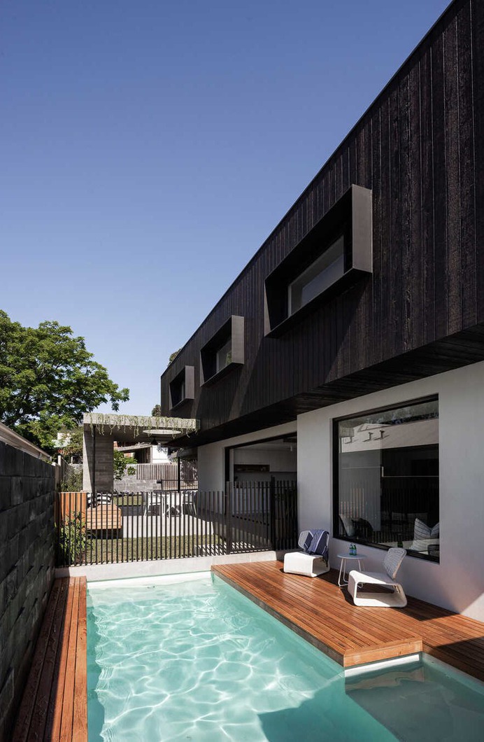 pool, the Extension of a Tired Cottage by Dalecki Design