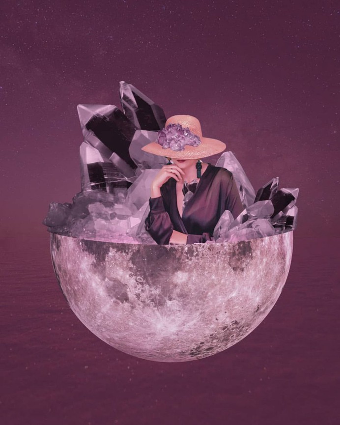Digital Photo Collages of Dreamlike Scenes by Kamila Lenarcik
