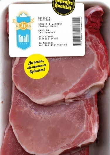 · TROPENELEKTRONIK · #flyer #meat