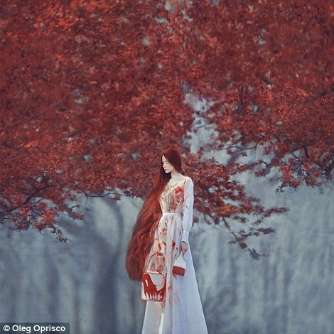 Oleg Oprisco #OlegOprisco #model #red