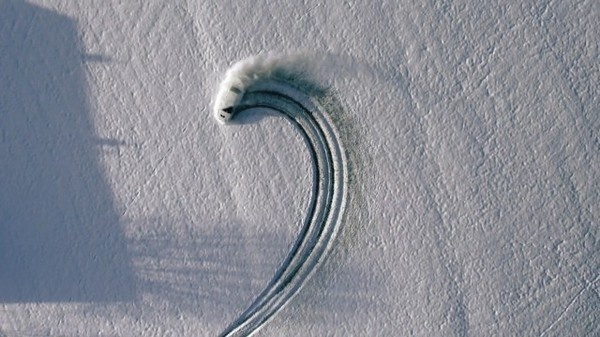 Fubiz™ #slide #drift #car #snow