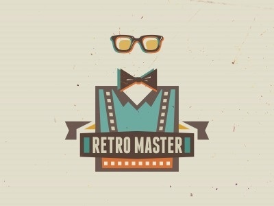 Dribbble - Retro Master by szende brassai #retro #brand #master #vintage #logo