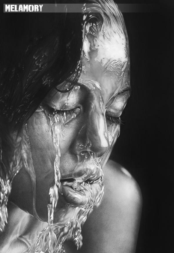 Pencil Art by Olga Melamory Larionova #olga #larionova #art #pencil #melamory