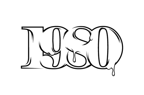 1980 - Typography