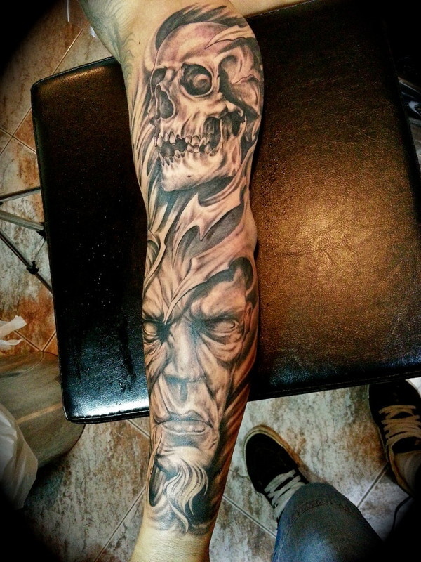 Tatuagens Douglas Martins | Dark Tattoo #tattoo #ink #dark #skin