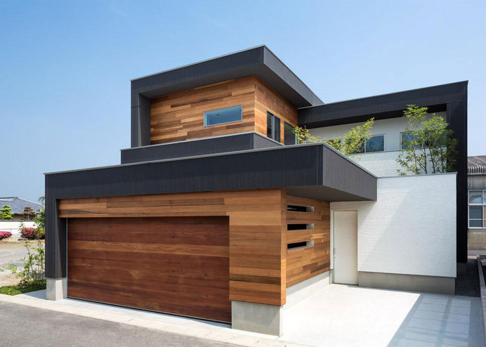 Wooden Nuances Defining the M4 House in Nagasaki, Japan #wood #architecture