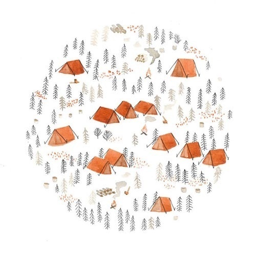 camping #illustration