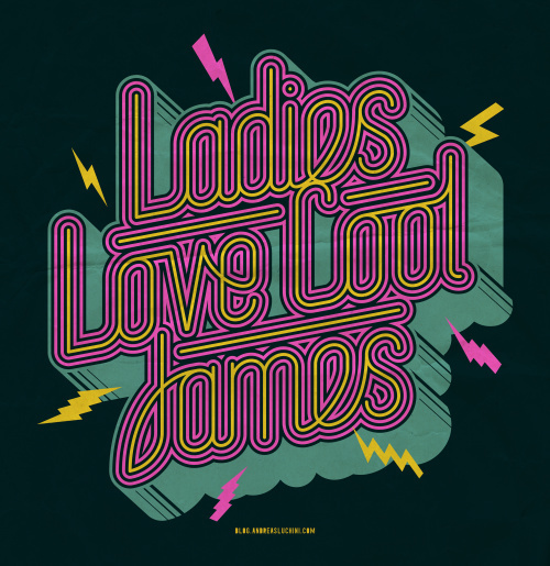 "LL Cool J" #handmade #typography #hiphop #llcoolj #80s