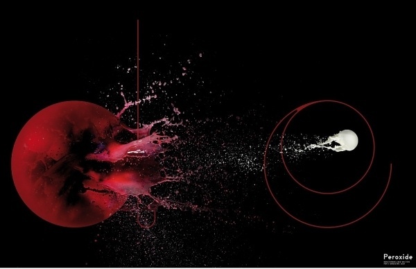 CRACK Magazine #mag #design #crack #rupture #break #shape #circle #bullet