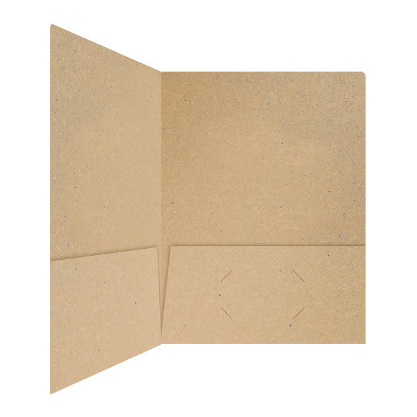 Hines Co. Kraft Recycled Paper Pocket Folder #presentation #brown #friendly #eco #recycled #paper #folder