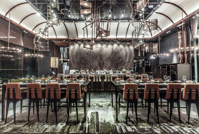 Military and Industrial Decor at AMMO