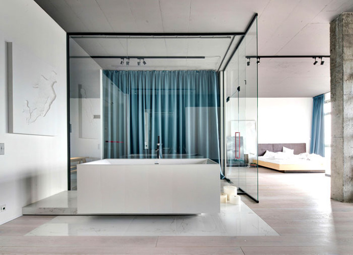 32 Apartment in Kiev by 2b Group - interior design, interior, #decor, home decor, home #design, #interiordesign, #bathroom