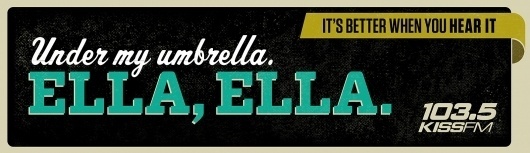 KISS_FM_radio_Umbrella_ibelieveinadv.jpg 1600×462 pixels #print ad