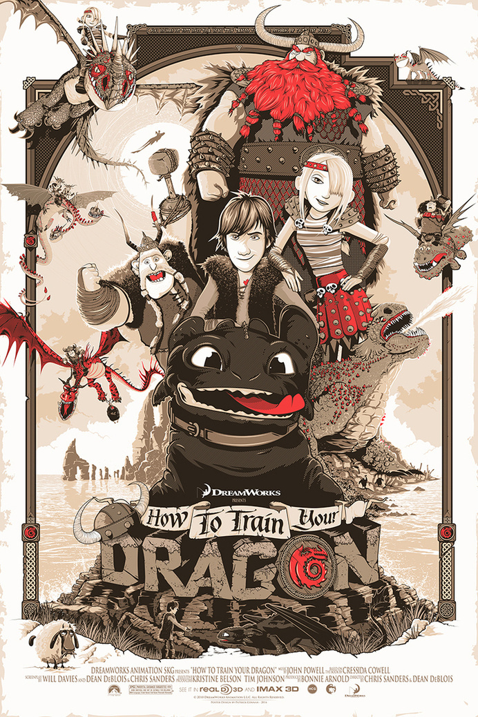 Barbarian Factory – The art of Patrick Connan — 'This is Berk' – How to Train your Dragon #inspiration #illustration