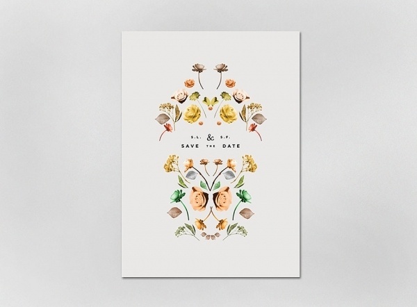 Invitations (updated) - Lisa Hedge #invite #wedding #minimal #flowers