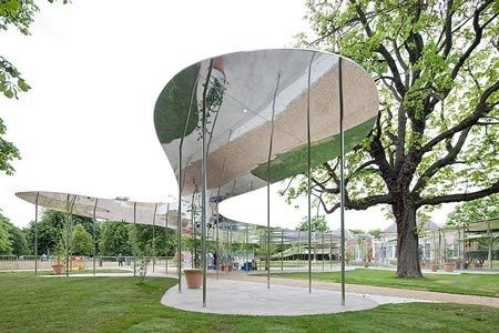 serpentine galley pavilion by sanaa 3 1.jpg #mirror #architecture #reflection