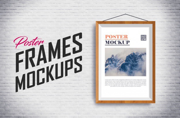 Realistic frame mock up Free Psd. See more inspiration related to Frame, Mockup, Template, Web, Website, Mock up, Templates, Website template, Mockups, Up, Web template, Realistic, Real, Web templates, Mock ups, Mock and Ups on Freepik.