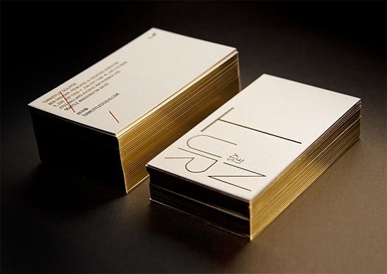 Gorgeous Gold Foil Stationery by Turnstyle | Inspiration Grid | Design Inspiration