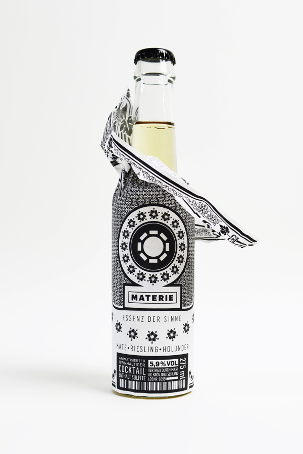 Materie the new Winecocktail on Behance #jar #indie