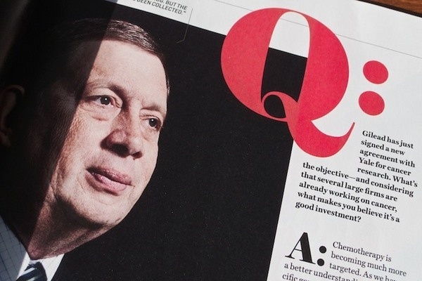 Fortune initials #shaded #q&a #design #publication #type #layout #editorial #typography