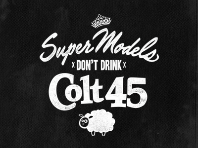Supermodels don #logo #vintage