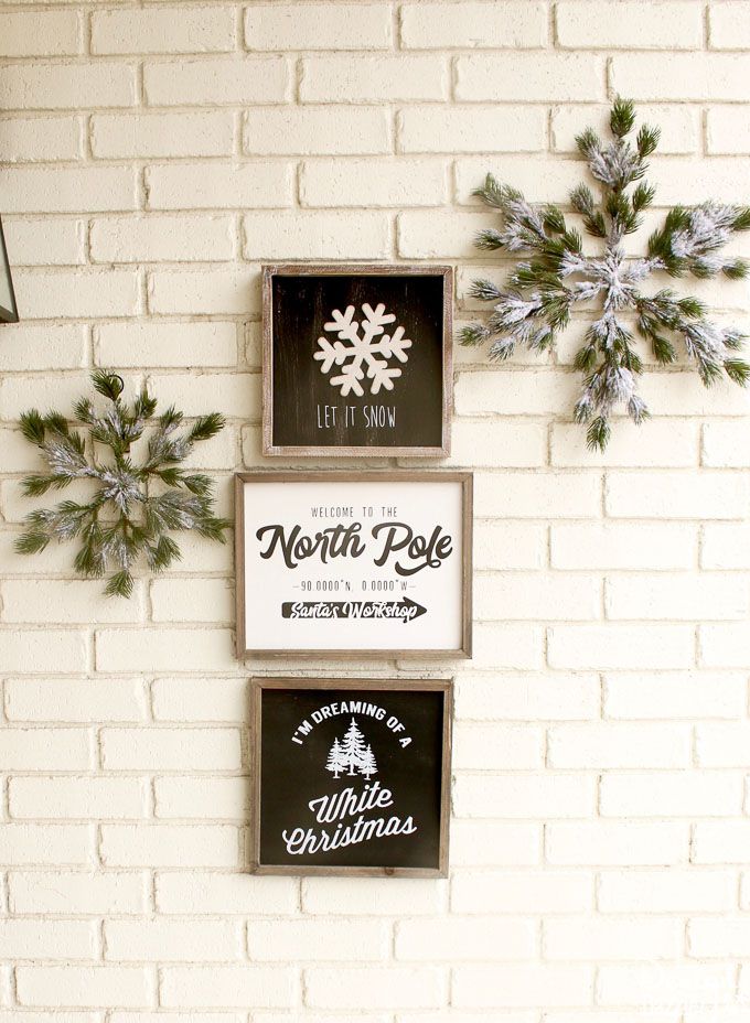 Black and White Christmas Porch – Outdoor Christmas Decorations
