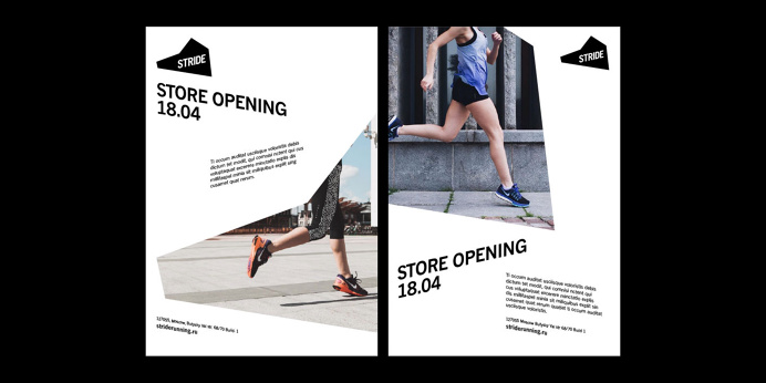 Rosie Lee - #stride #RosieLee #running #rosie lee #moscow #concrete #store design #interiors #sneakers #nike #branding #logo