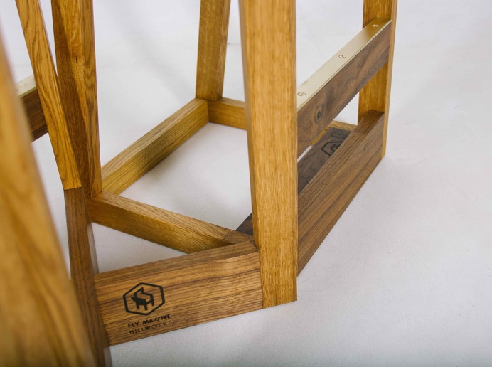 Barstool Construction Fly Massive Millworks #fly-massive-millworks #wood #interior #design #artisan #furniture #decor #woodworking