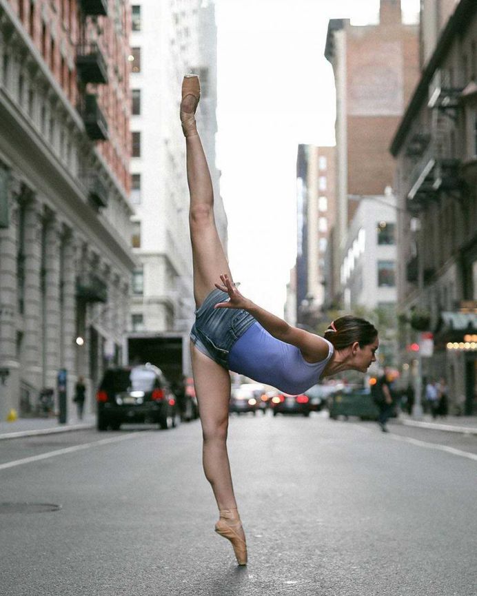 Luc Jean-Baptiste Captures Ballet Dancers on the Streets of New York