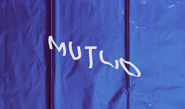 Mutuo | Manifiesto Futura #typography #lettering #warped