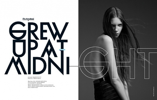 Neo2Magazine #photos #girl #design #graphic #typopraphy #fashion #magazine