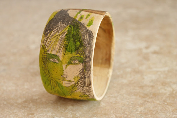 Etiquetas/Tags #fashion #illustration #bangle