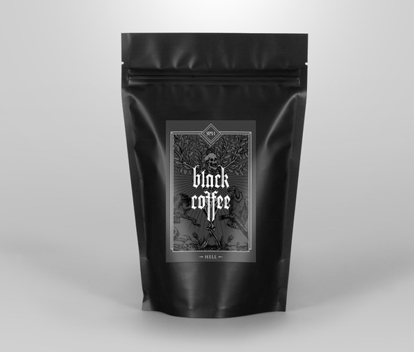 Luca Zamoc / Portfolio #packaging #black #coffee
