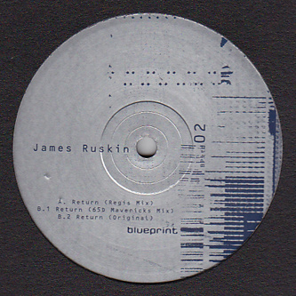 JAMES RUSKIN / REGIS Return (Regis Mix) image #vinyls #packaging #design #graphic #sleeve #vinyl #cd