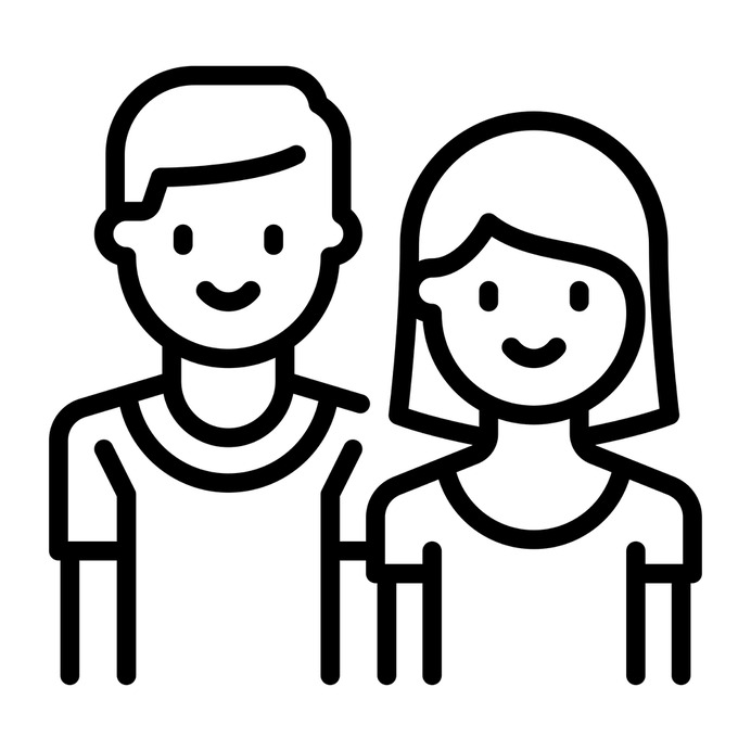 See more icon inspiration related to love, wife, husband, couple, family, parents, people and marriage on Flaticon.