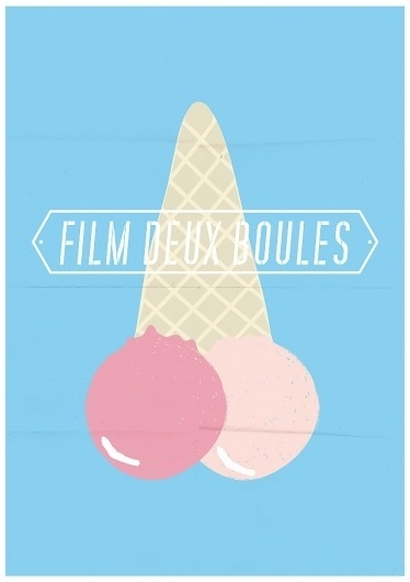 allan aubry #illustration #filmdeuxboules #poster