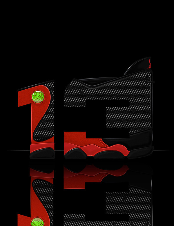 It really is all about the shoes, even in typography #air #shoes #jordan #typography