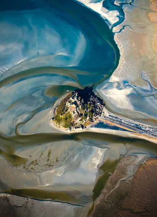 CJWHO ™ (Mont Saint Michel by Nicolas Cazard Mont...) #amazing #aerial #michel #france #landscape #mont #photography #architecture #saint