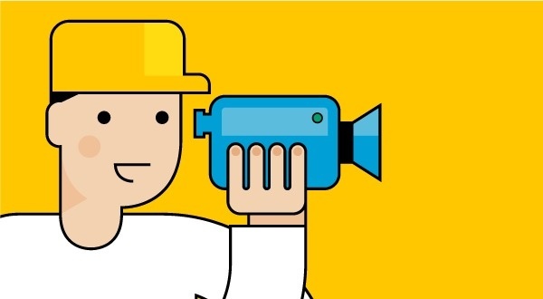 Filmer #flat #illustration #geometric