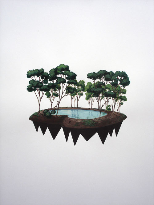 Augustin Sirai BOOOOOOOM! CREATE * INSPIRE * COMMUNITY * ART * DESIGN * MUSIC * FILM * PHOTO * PROJECTS #island #pond #water #float