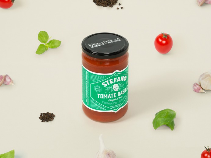 Stefano Branding & Packaging - Mindsparkle Mag Brand identity and packaging for Stefano Faita and Michele Forgione's first line of ready-to-serve grocery products. #logo #packaging #identity #branding #design #color #photography #graphic #design #gallery #blog #project #mindsparkle #mag #beautiful #portfolio #designer