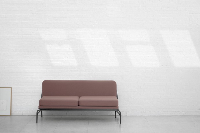 Nudo is a minimalist seating collection designed by Brussels-based studio OGSB