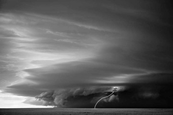 Spectacular Black and White Storm Photography by Mitch Dobrowner