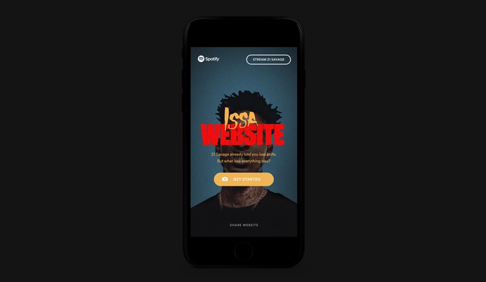 Issa Website - Tal Midyan Portfolio