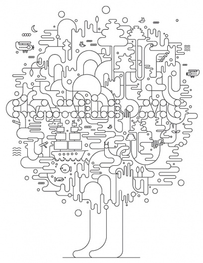 ELECTUNES AND NIKE on the Behance Network #illustration