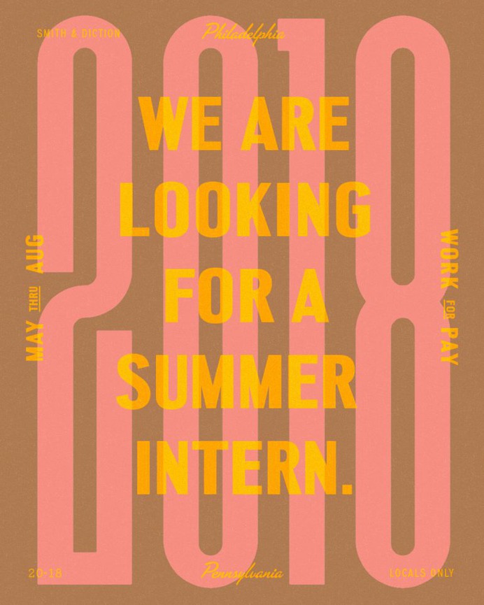 ✐ Seeking Summer Intern ✐