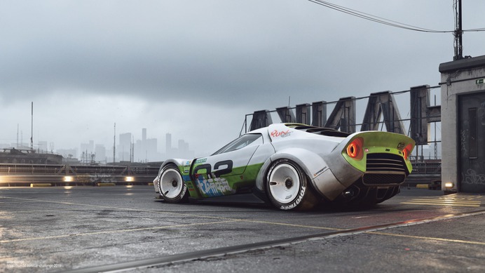 Stratus by Carlos Colorsponge. Tools: Maya, Vray, Substance Painter, Photoshop