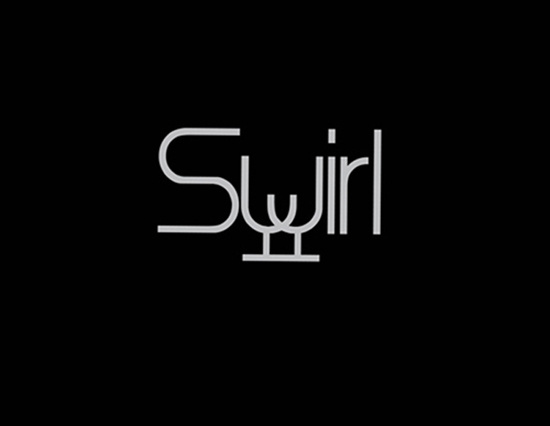 Logo for Swirl Wine Bar & Lounge by Christina Cagle #logo #identity